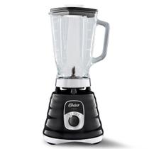 Liquidificador Osterizer Clássico Preto Oster 1,25 Litros Jarra de Vidro 220v