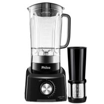 Liquidificador Philco 1200W 3L 12 Velocidades Preto Turbo Pro 110V