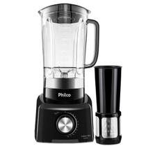 Liquidificador Philco 1200W 3L 12 Velocidades Preto Turbo Pro