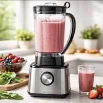 Liquidificador Philco 1400W 3L 12 Velocidades Inox PLQ2100PI Voltagem:220V Liquidificador Philco 1400W 3L 12 Velocidades Inox PLQ2100PI Voltagem:220V