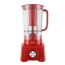 Liquidificador Philco Com Filtro 12 Velocidades + Pulsar-autolimpeza 2 Litros - Ph900 Vermelho 220 V