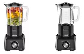 Liquidificador Philco Copo De Vidro Turbo 1200w 220v