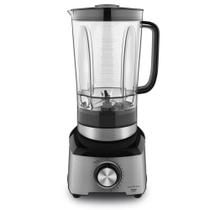 Liquidificador Philco PLQ1350 Turbo Glass Pro Maxx 6 1200W Inox/Preto - 220V