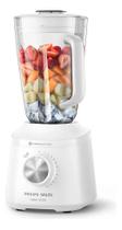 Liquidificador Philips Walita Série 3000 Turbo 1200W 3L 12 Velocidades ProBlend Branco Tritura Gelo e Livre de BPA