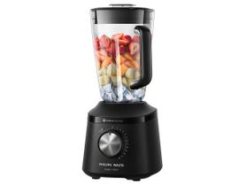 Liquidificador Philips Walita Série 3000 Turbo HR2271 91 Preto 12 Velocidades 1200W 3L