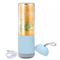 Liquidificador Portátil 330 Ml Com Usb Jarra De Vidro Mixer (Azul) Liquidificador Portátil 330 Ml Com Usb Jarra De Vidro Mixer (Azul)