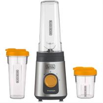 Liquidificador Portátil Black+ Decker LP320 Freestyle - 2 Jarras 300 e 600 ml - 2 Velocidades + Pulsar - Liquidificador Portátil Black+ Decker LP320 Freestyle - 2 Jarras 300 e 600 ml - 2 Velocidades + Pulsar -