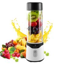 Liquidificador portátil COKUNST 530ml com 6 lâminas USB recarregável