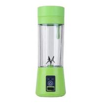 Liquidificador Portátil Juice Cup Usb 6 Lâminas Verde