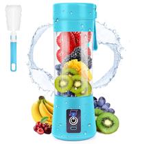Liquidificador portátil MIAOKE Smoothie com 6 lâminas 2000mAh azul Liquidificador portátil MIAOKE Smoothie com 6 lâminas 2000mAh azul