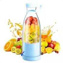 Liquidificador Portátil Mixer Recarregável Bate Frutas Whey Faz Vitaminas - Juice Mix
