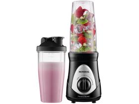 Liquidificador Portátil Mondial Personal Blender Dg-01 Personal Blender-220v-preto/prata