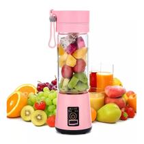Liquidificador Portátil Recarregável Copo 380ml 6 Lâminas Suco Shake Vitamina