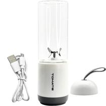 Liquidificador Portátil Tomate MAZ007 300ml USB Recarregável 6 Lâminas Vidro Tritura Gelo Smoothie Liquidificador Portátil Tomate MAZ007 300ml USB Recarregável 6 Lâminas Vidro Tritura Gelo Smoothie