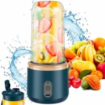 Liquidificador Portátil Usb 400ml Misturador Sucos Potente