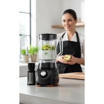 Liquidificador Potente 1000W 3.3L Preto 220V Liquidificador Potente 1000W 3.3L Preto 220V