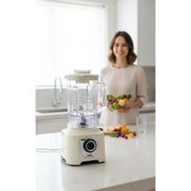 Liquidificador Potente 1400W 6 Lâminas 3.1L Marfim