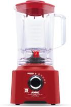 Liquidificador Power Max 700W Arno Power Mix Limpa Fácil Vermelho 127v