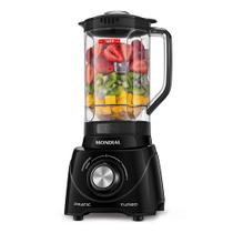 Liquidificador Pratic Turbo Mondial Preto 550W L-98-B
