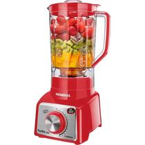 Liquidificador Profissional Inox 1000W 220V Vermelho