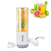 Liquidificador Recarregável Usb Portátil Com Lâminas Potente