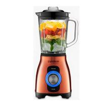 Liquidificador Revolution Glass Gradiente Copo Vidro 2 Litros Potência 1000w Cobre Collection 220v
