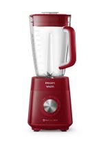 Liquidificador Série 5000 Jarra San Philips Walita Vermelho 220v