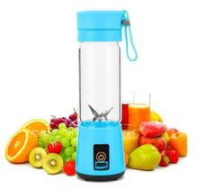 Liquidificador Shake Juice Cup Portátil Com Usb Azul