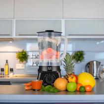 Liquidificador Turbo 2,1L Preto 550W 220V Multi Home LQ552 Liquidificador Turbo 2,1L Preto 550W 220V Multi Home LQ552