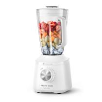 Liquidificador Turbo Philips Walita Série 3000 HR2271 12 Veloc. 3 Litros 1200W - Branco