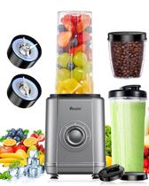 Liquidificador VEWIOR 1200 W para batidos e smoothies 650 ml x 2 xícaras