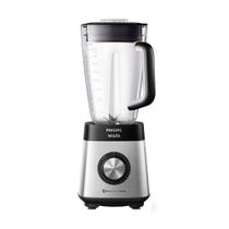 Liquidificador Walita Serie 5000 RI2244/91 Copo Tritan 12 Velocidades, 1400W, 3 Litros, Preto e Prata