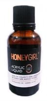 Liquido Acrílico Monomer Honey Girl 30ml Unha De Porcelana