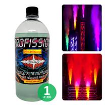 Líquido Fluído De Maquina De Fumaça Totalmente Puro 1 Litro Padrão Qualidade LASERLED