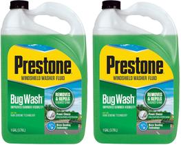Líquido lavador de pára-brisas Prestone AS657 Bug Wash, 1 galão (pacote com 2)