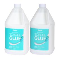 Líquido lavável Craft Glue Darice School de 1 galão, pacote com 2 unidades