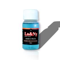 Liquido Limpa Joias Prata Azul La&Ny 35ml Limpeza Brilho