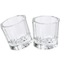 Líquido monômero de unhas acrílico de vidro transparente Dappen Dish Fiezkaa