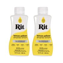 Líquido multiuso Dye Rit, amarelo limão, 240 ml, pacote com 2