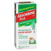 Líquido para alívio da dor Absorbine Jr Plus 4 Oz da Absorbine Jr (pacote com 2)