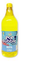 Líquido Para Bolha De Sabão Refil Pop Bubble 1 Litro