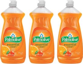 Líquido para lavar louça Palmolive Essential Clean 828 ml x 3 pacotes