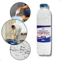 Liquido Selante Impermeabilizante Rebotermic TopTec 900ml Reboco Paredes Telhados Concreto
