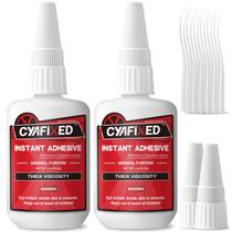 Líquido Super Glue CYAFIXED 113,6 g de viscosidade para serviços pesados Líquido Super Glue CYAFIXED 113,6 g de viscosidade para serviços pesados