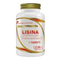 Lisina 1000mg 60 Capsulas Flora Nativa do Brasil Lisina 1000mg 60 Capsulas Flora Nativa do Brasil