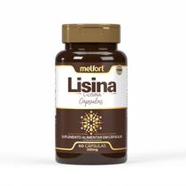 Lisina 500mg 60 Cápsulas - Melfort Lisina 500mg 60 Cápsulas - Melfort