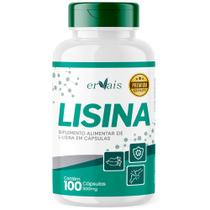 Lisina Aminoácido 100 cápsulas 500mg