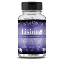 Lisina - Leve Vida - Suplemento Alimentar Natural em Cápsula