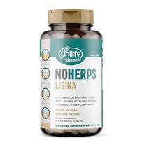 Lisina NoHerps 1200mg Unilife 90 Comp. Sabor Laranja Acerola Romã 1