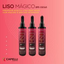 Liso Mágico em Casa Capelli Liso Mágico em Casa Capelli